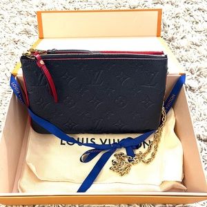 Sold!!!/Louis Vuitton Double Zip